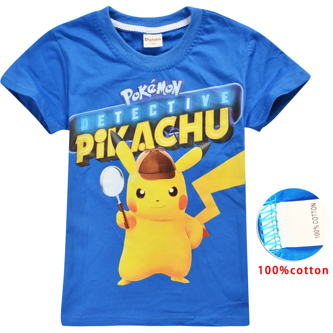 2019 Boys Girls Short-sleeve T-shirt DETECTIVE PIKACHU Children's T-shirt POKEMON GO Child's Cartoon Top boys christmas shirt
2019 Boys Girls Short-sleeve T-shirt DETECTIVE PIKACHU Children's T-shirt POKEMON GO Child's Cartoon Top boys christmas shirt