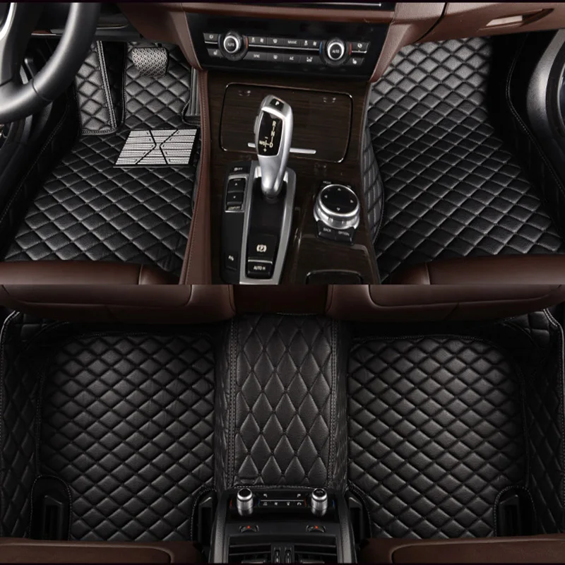 

HLFNTF Custom car floor mats For mini cooper cooper countryman paceman clubman coupe jcw jcw-clubman coupe car accessories