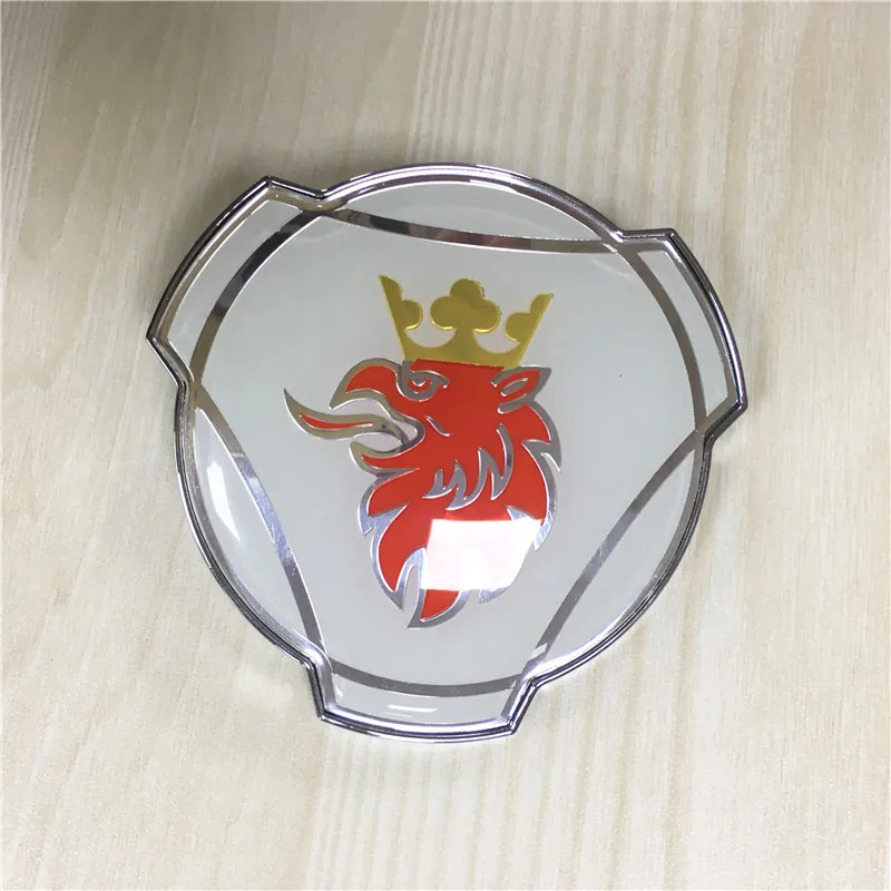 Scania white emblem 01