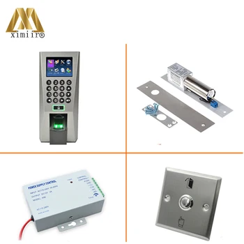 F18 IC Kit Biometric Fingerprint Access Control TCP/IP Webserver Network Access Controller With Exit Button,EM Lock,Power Supply
F18 IC Kit Biometric Fingerprint Access Control TCP/IP Webserver Network Access Controller With Exit Button,EM Lock,Power Supply