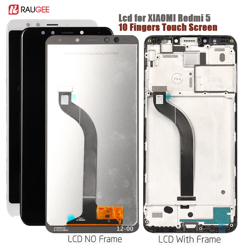 Display For Xiaomi Redmi 5 LCD Display Touch Screen Assembly Replacement for Xiomi Redmi 5 screen Lcd Sensor Display with frame
Display For Xiaomi Redmi 5 LCD Display Touch Screen Assembly Replacement for Xiomi Redmi 5 screen Lcd Sensor Display with frame