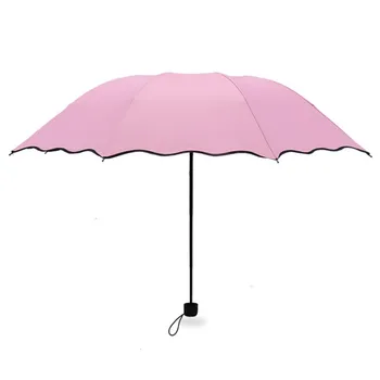 Fashion Women Magic Flower Dome Ultraviolet-Protection Sun Rain Three Folds Umbrellas Rain Girl Umbrella Windproof Sunscreen
Fashion Women Magic Flower Dome Ultraviolet-Protection Sun Rain Three Folds Umbrellas Rain Girl Umbrella Windproof Sunscreen