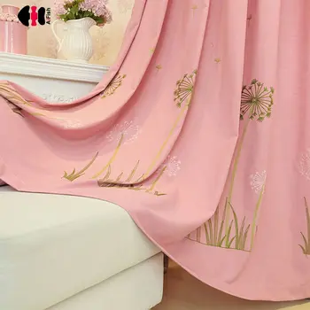 Pink Dandelion Embroidered Curtains for Bedroom Cute Cartoon Childhood Girls Princess Baby Room French Window Drapes JS16C
Pink Dandelion Embroidered Curtains for Bedroom Cute Cartoon Childhood Girls Princess Baby Room French Window Drapes JS16C