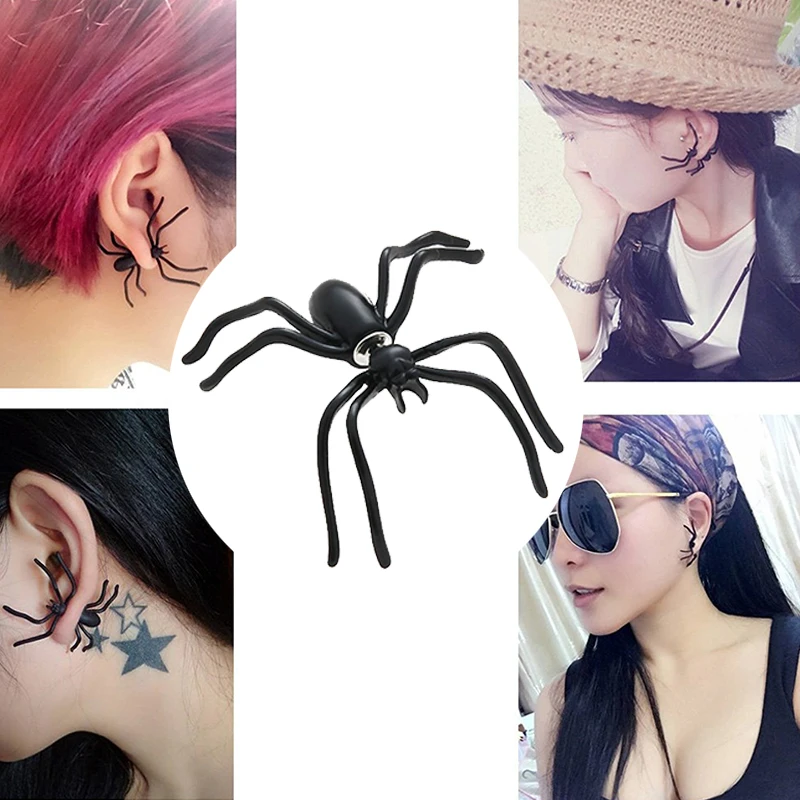 1PCS Halloween Props 3D Creepy Black Spider Ear Stud Halloween Decoration Plating process 35mm*35mm Event & Party Party Favors
1PCS Halloween Props 3D Creepy Black Spider Ear Stud Halloween Decoration Plating process 35mm*35mm Event & Party Party Favors