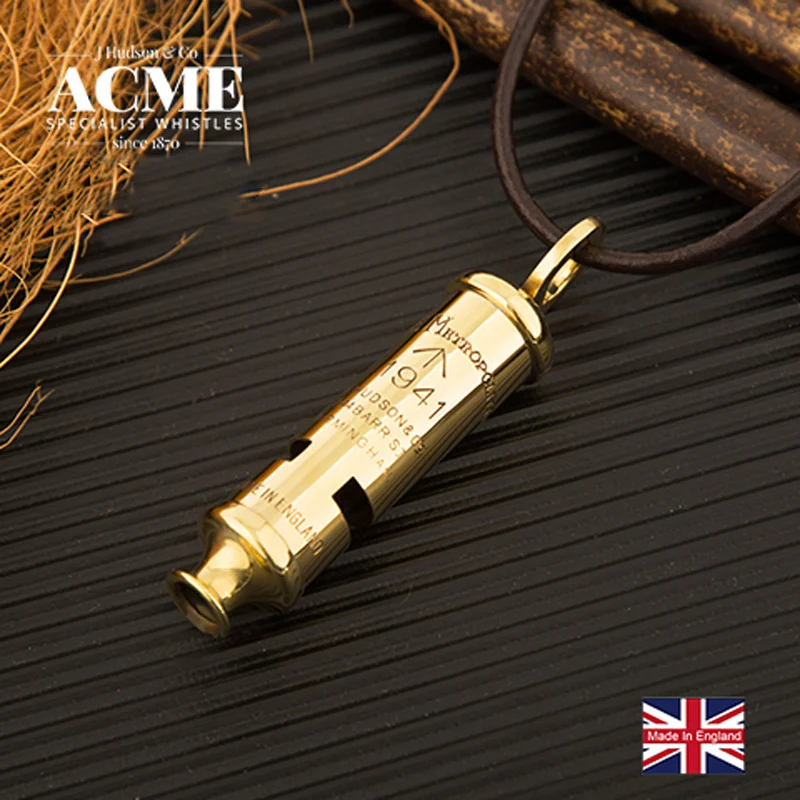 ACME1941 Limited Edition Military Police Metal Whistle Fashion Souvenir Accessories Customizable Laser Engraving
ACME1941 Limited Edition Military Police Metal Whistle Fashion Souvenir Accessories Customizable Laser Engraving