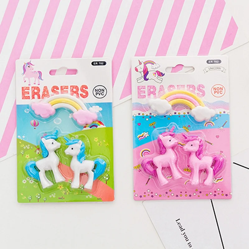 3 Pcs/pack Rainbow Unicorn Rubber Eraser Primary Student Prizes Promotional Gift Stationery
3 Pcs/pack Rainbow Unicorn Rubber Eraser Primary Student Prizes Promotional Gift Stationery