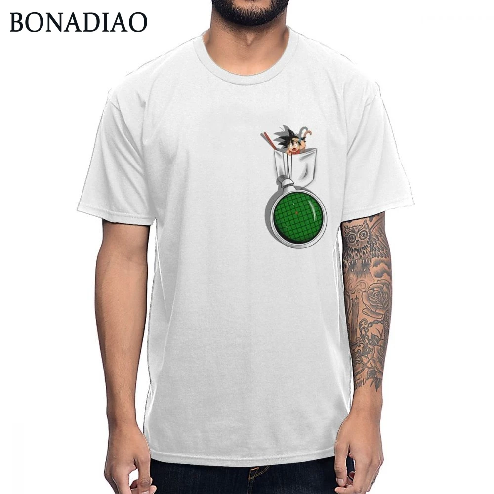 Cute Cartoon Dragon Ball Radar Goku Fake Pocket T shirt Male Fashionable Custom T-Shirt S-6XL Casual Anime Tee Camiseta
Cute Cartoon Dragon Ball Radar Goku Fake Pocket T shirt Male Fashionable Custom T-Shirt S-6XL Casual Anime Tee Camiseta