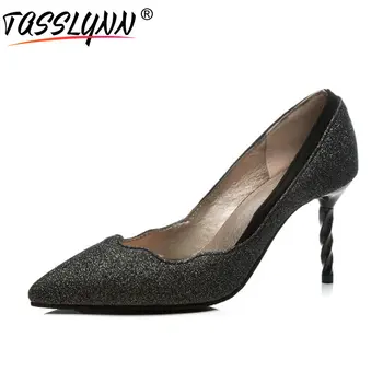 TASSLYNN 2018 Woman Pumps Thin High Heels PU Pointed Toe Sandals Simple and Fashion Slip on Wedding Shoes Woman Size 34-43
TASSLYNN 2018 Woman Pumps Thin High Heels PU Pointed Toe Sandals Simple and Fashion Slip on Wedding Shoes Woman Size 34-43