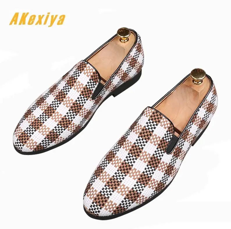 Men British street trendsetter grid flats gentleman oxford shoes 2019 Wedding Dress Homecoming Prom Formal Evening shoes
Men British street trendsetter grid flats gentleman oxford shoes 2019 Wedding Dress Homecoming Prom Formal Evening shoes