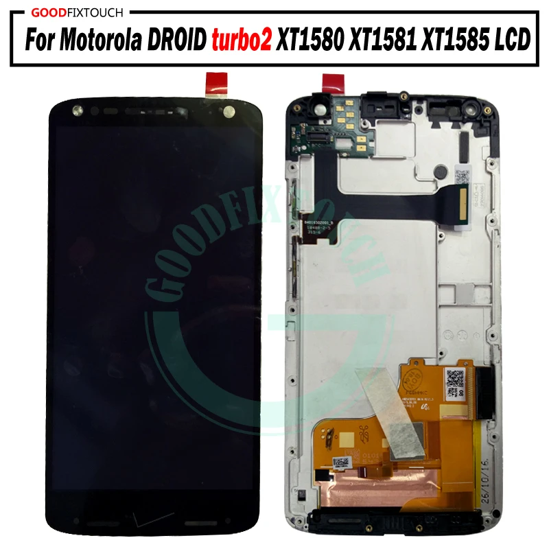 original For Motorola Moto Maxx Droid turbo2 turbo 2 XT1585 XT1581 XT1580 Lcd Display+ Touch Screen Digitizer Assembly + frame
original For Motorola Moto Maxx Droid turbo2 turbo 2 XT1585 XT1581 XT1580 Lcd Display+ Touch Screen Digitizer Assembly + frame