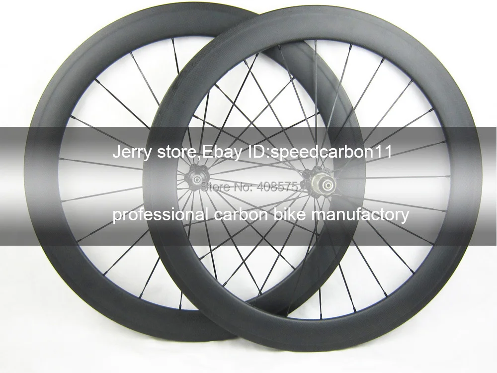 60mm Carbon Wheels Tubeless Ready 23mm width High TG Clincher Road Carbon Wheel Cycling Wheel set 700C Tubeless Compatible
60mm Carbon Wheels Tubeless Ready 23mm width High TG Clincher Road Carbon Wheel Cycling Wheel set 700C Tubeless Compatible