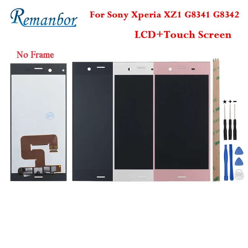 Remanbor For Sony Xperia XZ1 G8341 G8342 LCD Display And Touch Screen Perfect Repair Parts For Sony Xperia XZ1 5.2 inch +Tools
Remanbor For Sony Xperia XZ1 G8341 G8342 LCD Display And Touch Screen Perfect Repair Parts For Sony Xperia XZ1 5.2 inch +Tools