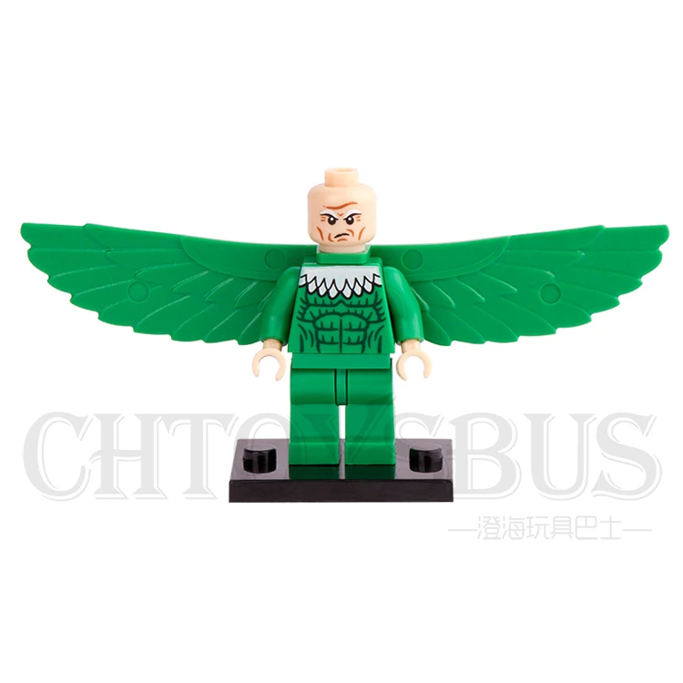 SingleSale The Vulture Doctor Adrian Toomes Super Heroes Avengers minifig Assemble Building Blocks Kids Learning Toys
SingleSale The Vulture Doctor Adrian Toomes Super Heroes Avengers minifig Assemble Building Blocks Kids Learning Toys