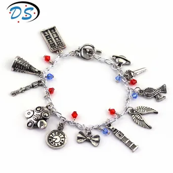 Doctor Who Bracelets Multi-Pendants link Chain Bangles Bracelets for women Girls Crystal Beads Pendant Bracelets Jewelry
Doctor Who Bracelets Multi-Pendants link Chain Bangles Bracelets for women Girls Crystal Beads Pendant Bracelets Jewelry