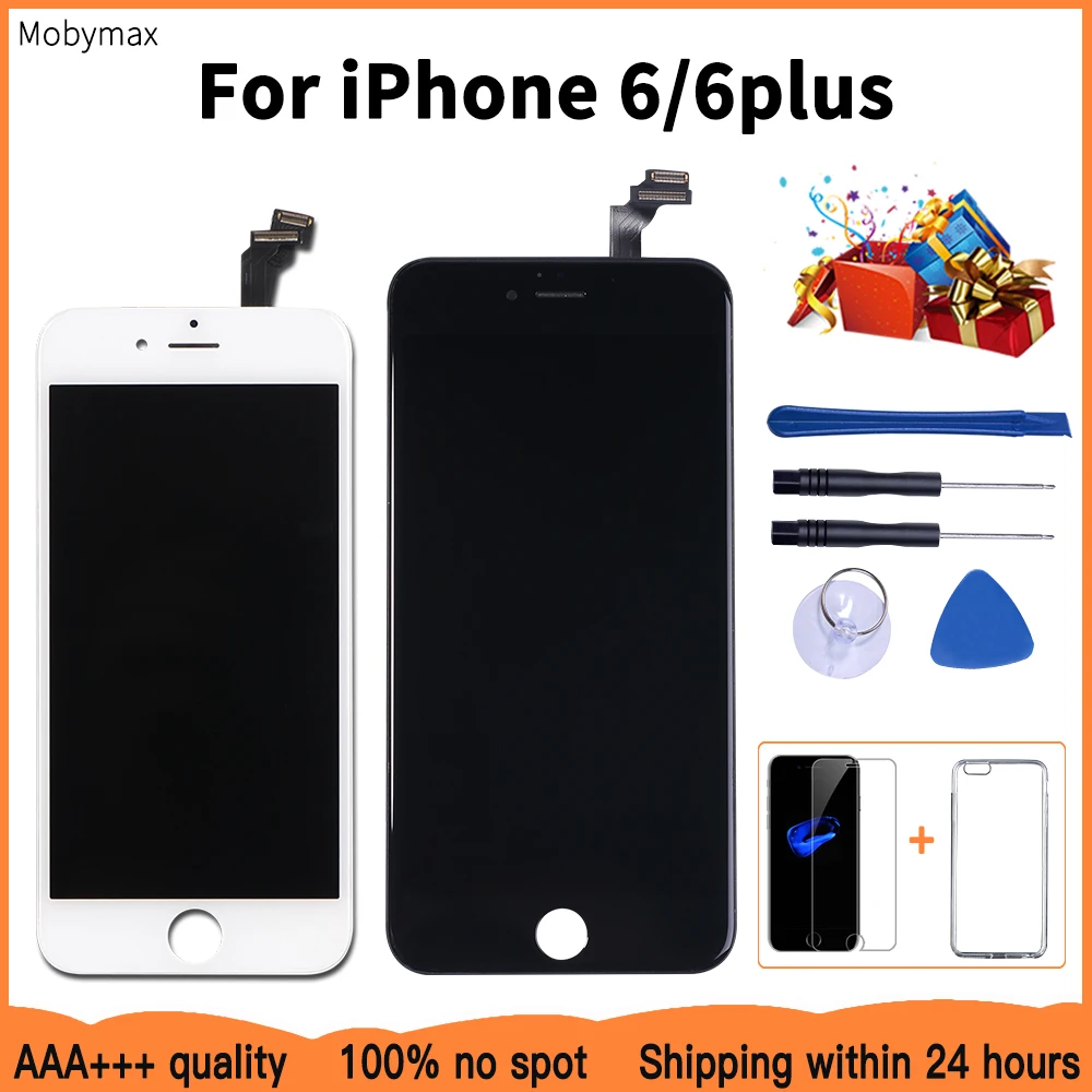 No Dead Pixel For iPhone 6 LCD Display Touch Screen All Test LCD Module with Digitizer Assembly Replacement For iPhone 6 plus
No Dead Pixel For iPhone 6 LCD Display Touch Screen All Test LCD Module with Digitizer Assembly Replacement For iPhone 6 plus