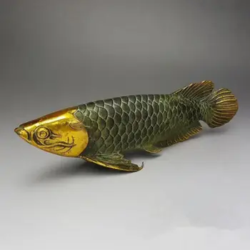 Collection of exquisite Chinese bronze gilt old handicrafts auspicious home decoration crafts fish sculpture free delivery.
Collection of exquisite Chinese bronze gilt old handicrafts auspicious home decoration crafts fish sculpture free delivery.