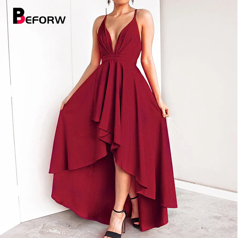 BEFORW Sexy Strap Summer Dresses Women's Wine Red Lace Up Dresses Elegant Party Dresses Women's High Waist Vestidos
BEFORW Sexy Strap Summer Dresses Women's Wine Red Lace Up Dresses Elegant Party Dresses Women's High Waist Vestidos