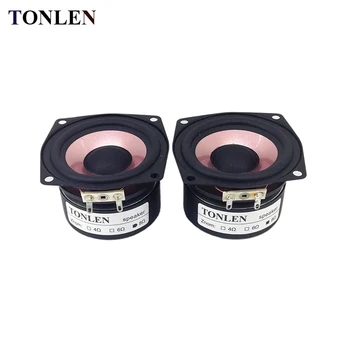 TONLEN 2PCS Full Range Speaker 2.5 inch 4 ohm 8ohm Soundbar Subwoofer Tweeter HIFI Bluetooth Portable Speaker Audio Home Theater
TONLEN 2PCS Full Range Speaker 2.5 inch 4 ohm 8ohm Soundbar Subwoofer Tweeter HIFI Bluetooth Portable Speaker Audio Home Theater