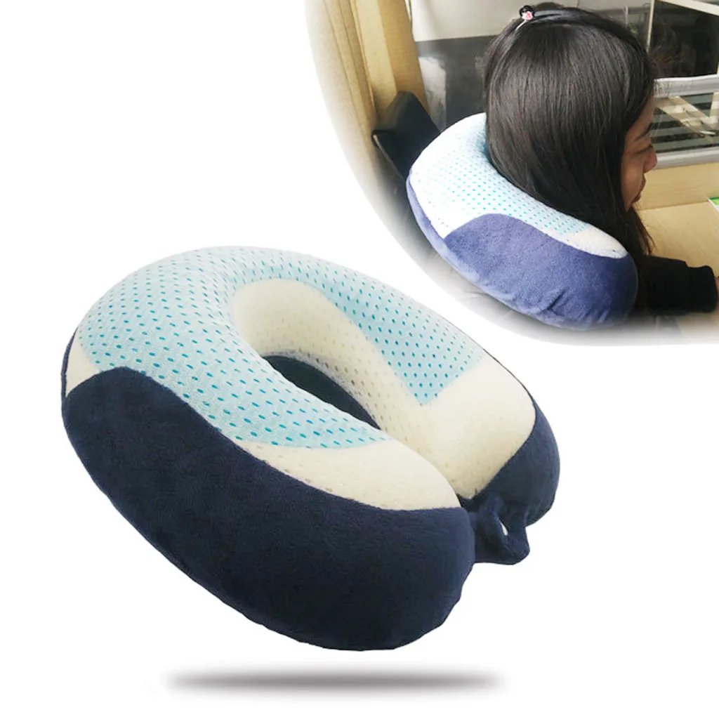 Rest Cool-Gel Memory Foam U-Shaped Neck Support Pillow for Airplane Car Office Nap Pillow Flight Head Chin Support Cushion l0722
Rest Cool-Gel Memory Foam U-Shaped Neck Support Pillow for Airplane Car Office Nap Pillow Flight Head Chin Support Cushion l0722