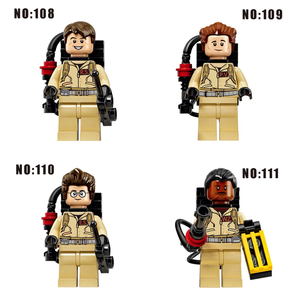 Single Sale Star Wars Fastic Ghostbusters Members with Weapon Bricks Building Blocks Toys For children Legoings DC SuperHeroes
Single Sale Star Wars Fastic Ghostbusters Members with Weapon Bricks Building Blocks Toys For children Legoings DC SuperHeroes