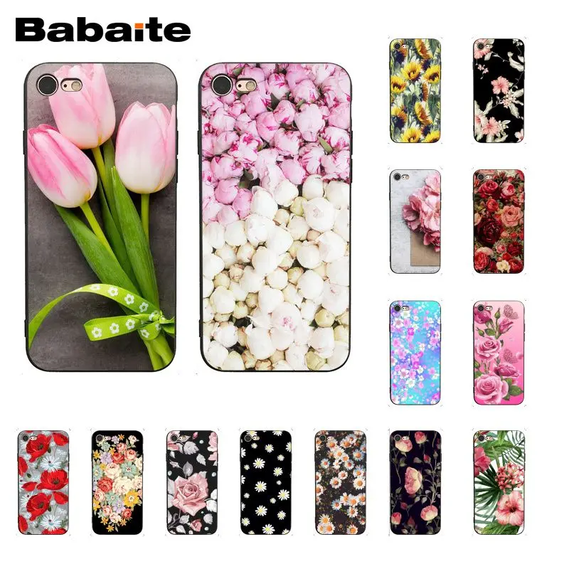 Babaite Flower Peony Rose Red Pink purple Tulip Daisy Phone Case for iphone 11 Pro 11Pro Max 5 5Sx 6 7 7plus 8 8Plus X XS MAX XR
Babaite Flower Peony Rose Red Pink purple Tulip Daisy Phone Case for iphone 11 Pro 11Pro Max 5 5Sx 6 7 7plus 8 8Plus X XS MAX XR