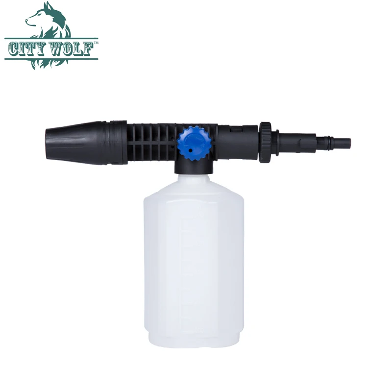 City wolf car washer snow foam lance foam gun soap bottle for Makita AR Micheline Bosch AQT Black&Deck high pressure washers
City wolf car washer snow foam lance foam gun soap bottle for Makita AR Micheline Bosch AQT Black&Deck high pressure washers