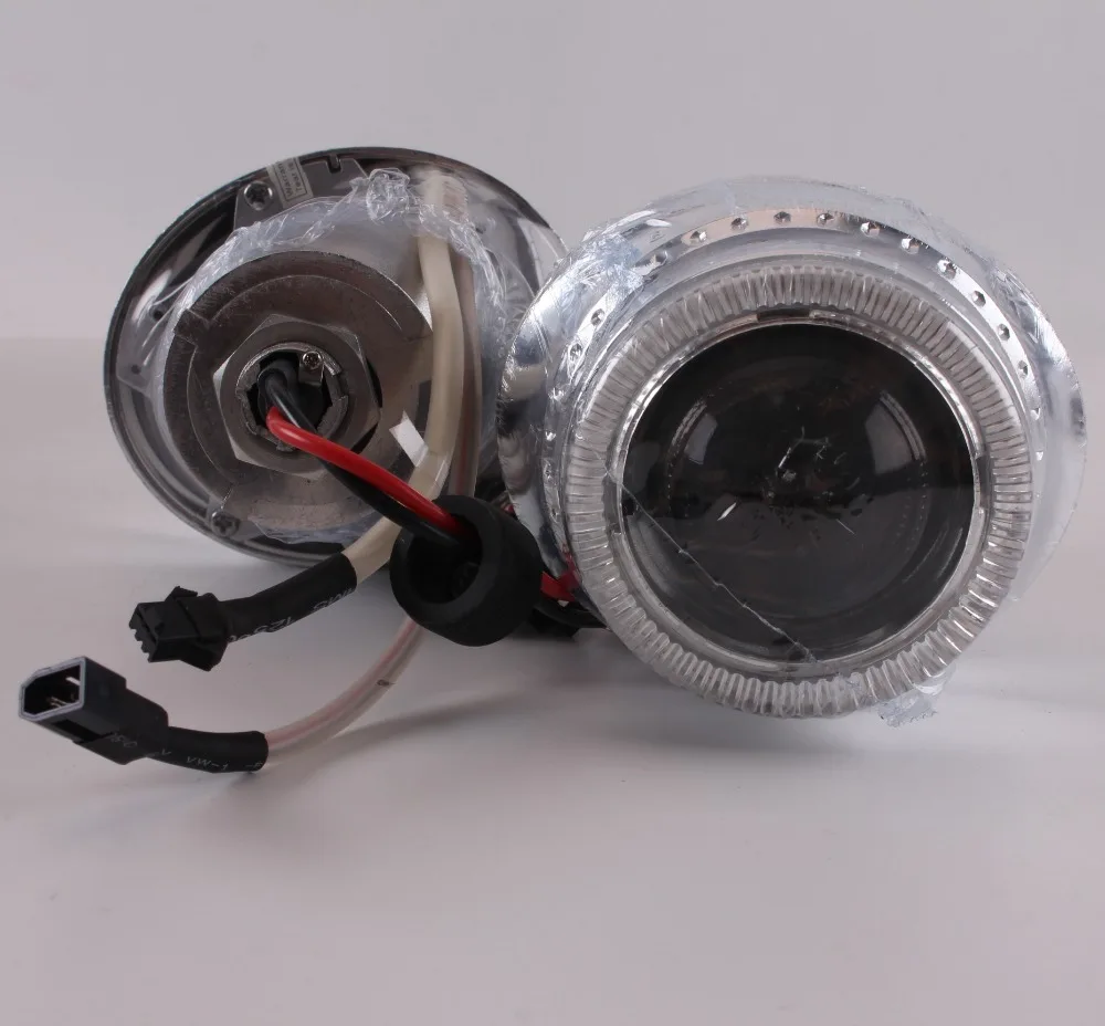2pcs HID Projector Lens Headlight G3 12V 35W 3400LM H7 H4 9006 Small Ket Bulb replacement car headlamp lens with angel eyes
2pcs HID Projector Lens Headlight G3 12V 35W 3400LM H7 H4 9006 Small Ket Bulb replacement car headlamp lens with angel eyes