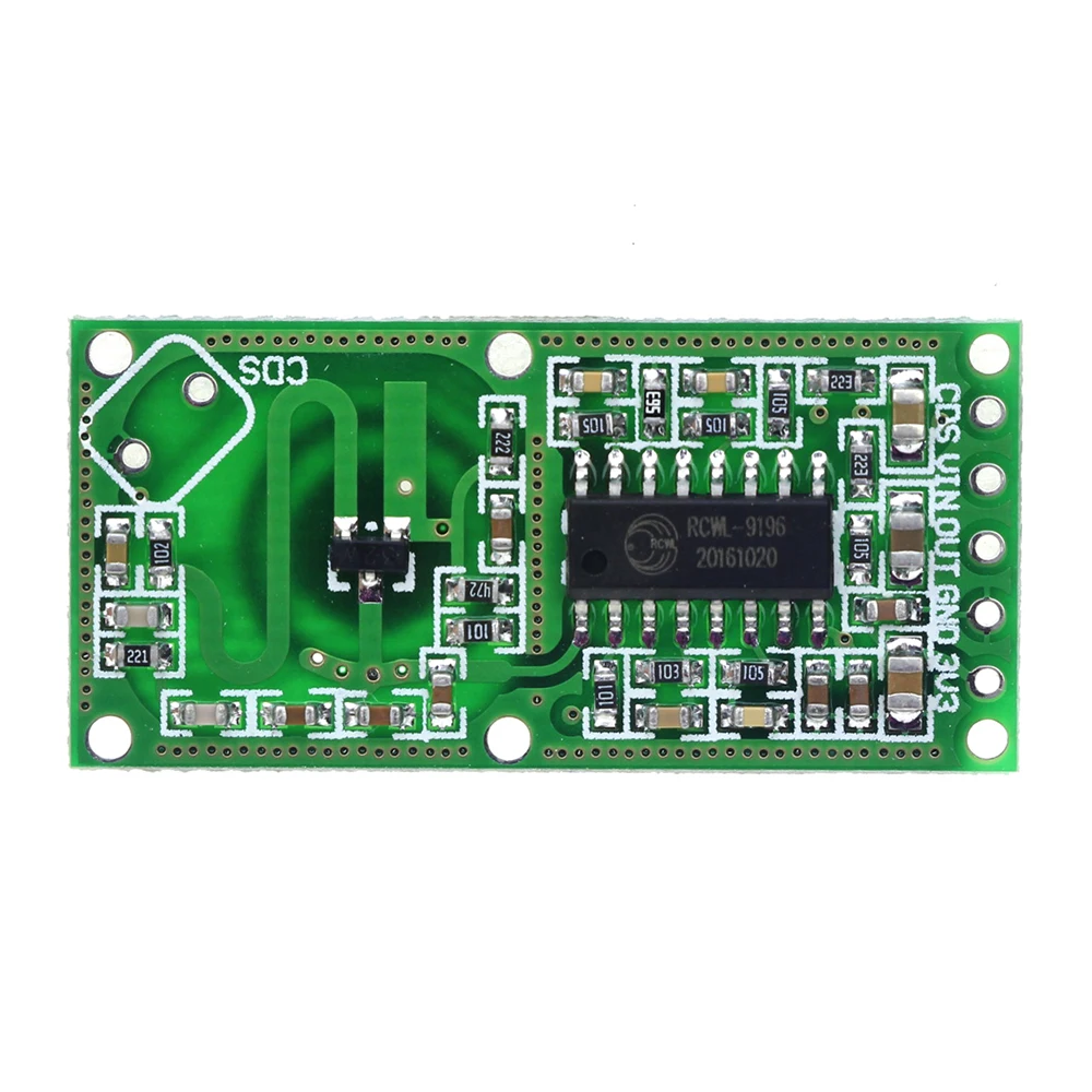 Human Body Induction Module RCWL-0516 Microwave Radar Inductive Switch Sensor Module Intelligent Sensing Detector DIY Kit
Human Body Induction Module RCWL-0516 Microwave Radar Inductive Switch Sensor Module Intelligent Sensing Detector DIY Kit