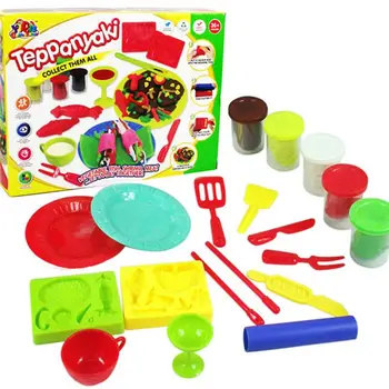 Creative Non-toxic Color Clay Plastic Teppanyaki Mud DIY Tool Set Plasticine Mold For Children Kids Toy
Creative Non-toxic Color Clay Plastic Teppanyaki Mud DIY Tool Set Plasticine Mold For Children Kids Toy
