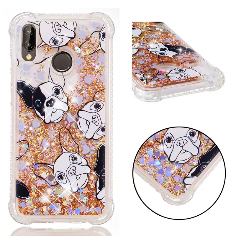 P Smart Phone Case For Huawei P20 Lite Mate10 Lite Cases Glitter 3D cute Soft TPU Silicone Case For Huawei P8 P9Lite 2017 Covers (41)