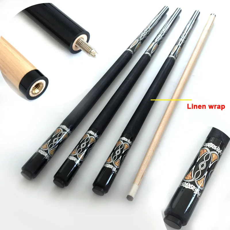 xmlivet Professional Billiards Pool Cues in 13mm tip Black 8 Linen/leather wrap 1/2 split cue sticks Billiard accessories China
xmlivet Professional Billiards Pool Cues in 13mm tip Black 8 Linen/leather wrap 1/2 split cue sticks Billiard accessories China