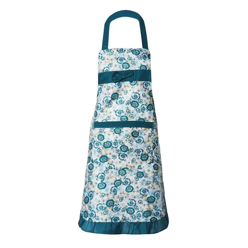 Womens Kitchen Restaurant Bib Cooking Aprons Pockets Bow tie flower pattern Apron Home Use 2JY31
Womens Kitchen Restaurant Bib Cooking Aprons Pockets Bow tie flower pattern Apron Home Use 2JY31