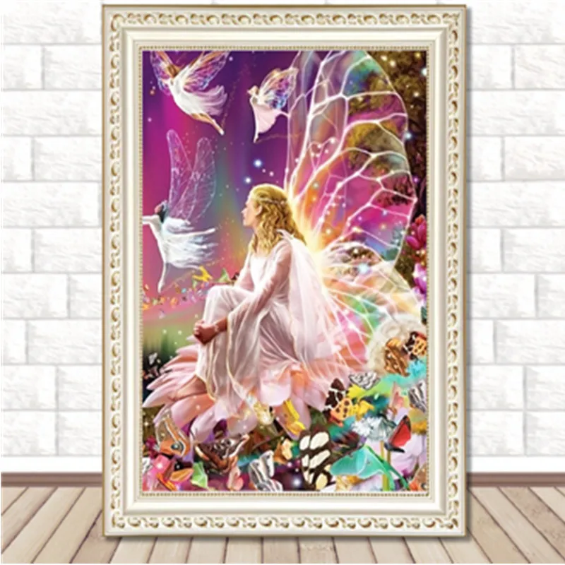 Cross-border diy new 5d diamond painting living room explosion models elf girl bedroom cross embroidery brick stone drill
Cross-border diy new 5d diamond painting living room explosion models elf girl bedroom cross embroidery brick stone drill