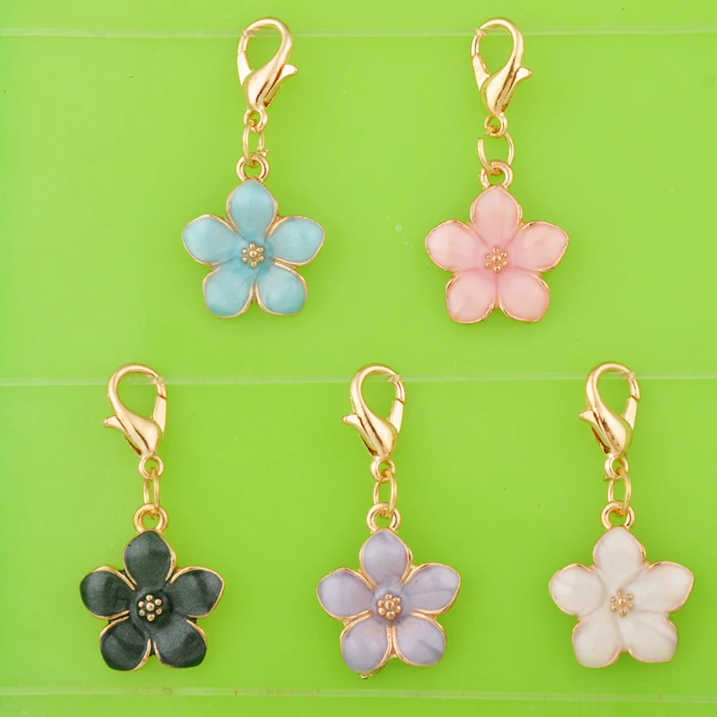 DIY metal dangle daisy sakura flower charms with clasp pendants for bracelet/necklace/earring jewelry making zipper head charm
DIY metal dangle daisy sakura flower charms with clasp pendants for bracelet/necklace/earring jewelry making zipper head charm
