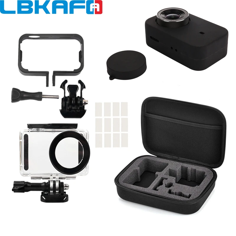 LBKAFA Mijia Accessories 4K Mini Camera Waterproof Housing Carry Case Frame Cover Silicone Shell Storage Bag For Xiaomi Mijia
LBKAFA Mijia Accessories 4K Mini Camera Waterproof Housing Carry Case Frame Cover Silicone Shell Storage Bag For Xiaomi Mijia