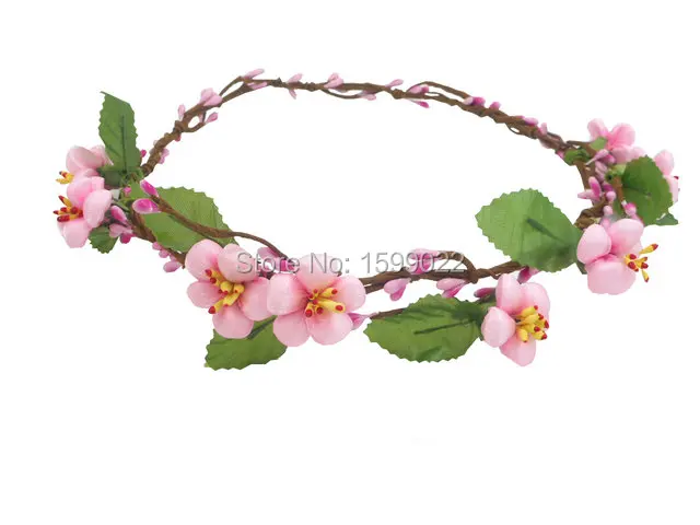 2pcs/lots Artificial Flowers Headbands Evening Party Floral Hair Garlands Boho Rustic Wedding Decor Foam Plum Bridal Head Crown
2pcs/lots Artificial Flowers Headbands Evening Party Floral Hair Garlands Boho Rustic Wedding Decor Foam Plum Bridal Head Crown
