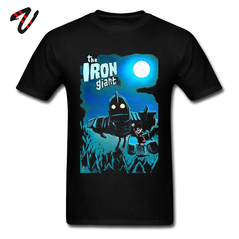 The Iron Giant 2019 Popular Short Sleeve Gift T Shirt Pure Cotton O Neck Young _black Tops T Shirt Tops & Tees April FOOL DAY The Iron Giant 13279 black