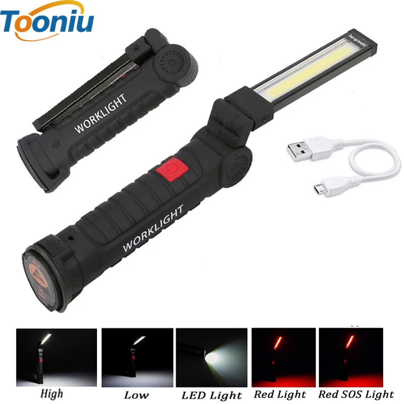 LED cob Handle work flashlight Foldable Torch Fold Work Hand Flash light With the Bottom Magnet Built in Battery USB charge
LED cob Handle work flashlight Foldable Torch Fold Work Hand Flash light With the Bottom Magnet Built in Battery USB charge