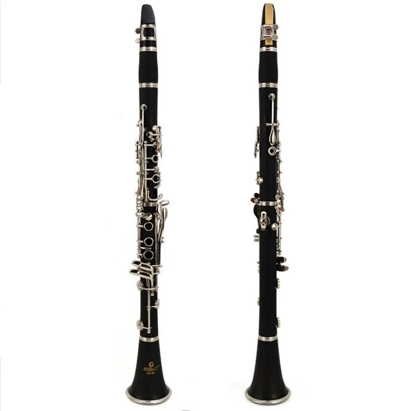 JINBAO JBCL-E601 B flat clarinet hard rubber body nickel plated key clarinete wind instrument klarnet for school free shipping
JINBAO JBCL-E601 B flat clarinet hard rubber body nickel plated key clarinete wind instrument klarnet for school free shipping