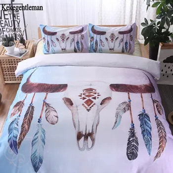 Goat Head Bedding Set Indian Mandala Totem Bed Linen Bohemian Soft Duvet Cover Set with Pillowcase Twin Queen Double King Size
Goat Head Bedding Set Indian Mandala Totem Bed Linen Bohemian Soft Duvet Cover Set with Pillowcase Twin Queen Double King Size