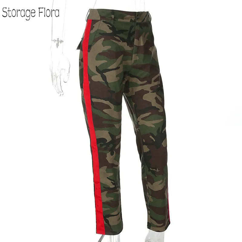 Storage Flora 2018 Women Camouflage Print Ribbon Patchwork Pants Female High Waist Stretch Cotton Pants Military Trousers
Storage Flora 2018 Women Camouflage Print Ribbon Patchwork Pants Female High Waist Stretch Cotton Pants Military Trousers
