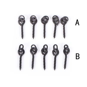 20 pcs Carp Fishing Chod Boilie Screw With Solid Ring Pop Up Peg Pellet Holder Bait Stop Matte Black Terminal Tackle
20 pcs Carp Fishing Chod Boilie Screw With Solid Ring Pop Up Peg Pellet Holder Bait Stop Matte Black Terminal Tackle