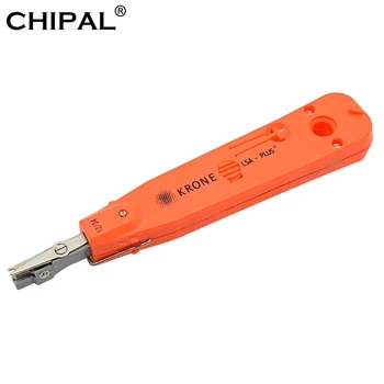 CHIPAL 10PCS Punch Down Tool Kit KRONE LSA-Plus with Sensor for Telecom Phone Ethernet Network RJ11 Wire Cat5 RJ45 Cable
CHIPAL 10PCS Punch Down Tool Kit KRONE LSA-Plus with Sensor for Telecom Phone Ethernet Network RJ11 Wire Cat5 RJ45 Cable