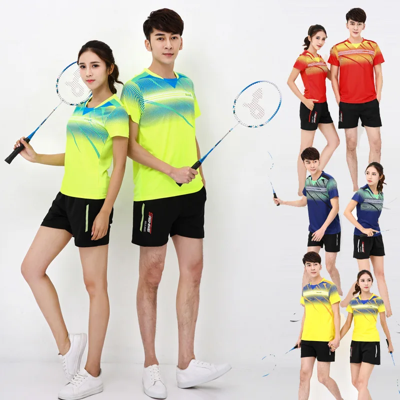 Men/women tenis masculino jerseys,badminton clothes,table tennis shirt for men,tenis sportswear shirt + shorts Masculino Mujer
Men/women tenis masculino jerseys,badminton clothes,table tennis shirt for men,tenis sportswear shirt + shorts Masculino Mujer