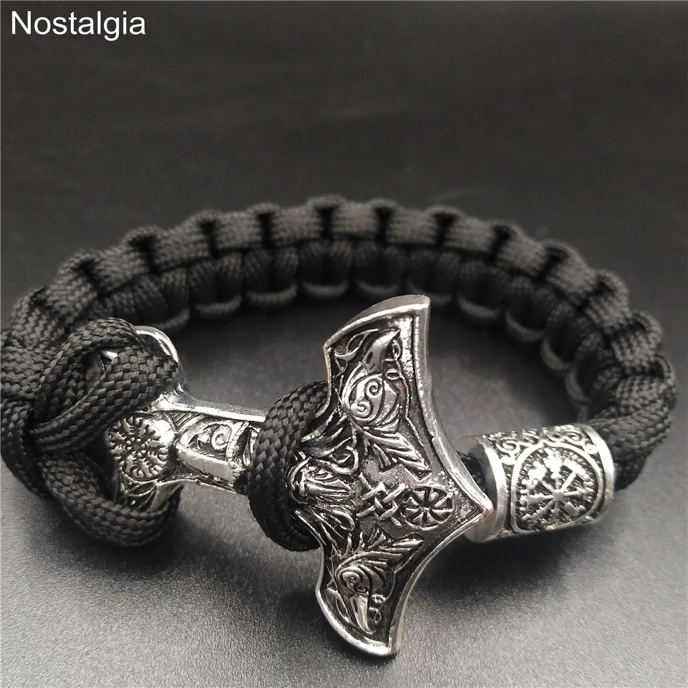 Kolovrat Odin Raven Aegishjalmur Slavic Charms Runas Vikingas Thor Hammer Mjolnir Mens Bangle Bracelet Viking Jewelry
Kolovrat Odin Raven Aegishjalmur Slavic Charms Runas Vikingas Thor Hammer Mjolnir Mens Bangle Bracelet Viking Jewelry