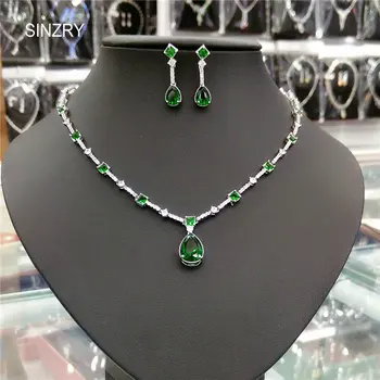 SINZRY jewelry set cubic zirconia brilliant party necklace & earrings set wedding dressing jewelry sets women
SINZRY jewelry set cubic zirconia brilliant party necklace & earrings set wedding dressing jewelry sets women