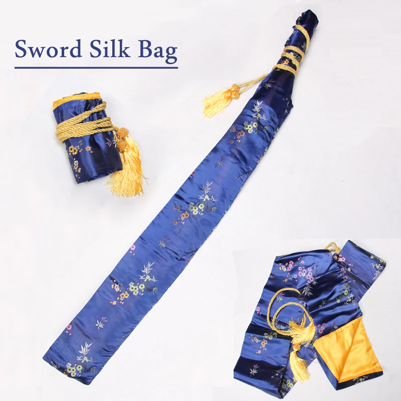 Japanese Samurai Sword Silk Bag Deep Blue Color Embroidered Flower-Bamboo For Katana / Wakizashi Brand New supply
Japanese Samurai Sword Silk Bag Deep Blue Color Embroidered Flower-Bamboo For Katana / Wakizashi Brand New supply