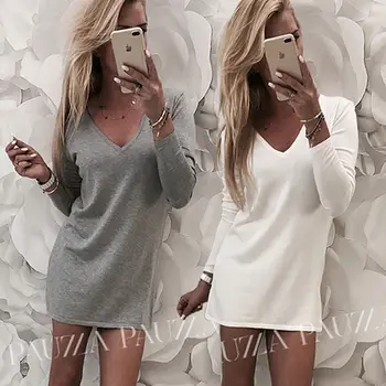 Womens Autumn Winter Casual Long Sleeve Tops and Blouses Elegant Solid V-Neck Harajuku Shirt dames Plain brief basic Blouse
Womens Autumn Winter Casual Long Sleeve Tops and Blouses Elegant Solid V-Neck Harajuku Shirt dames Plain brief basic Blouse
