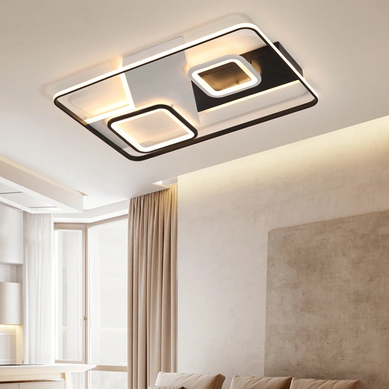 LICAN Modern Chandelier for Living room Bedroom Mounted Mixed White Black Square shape Avize Lustre Ceiling Chandelier Lighting
LICAN Modern Chandelier for Living room Bedroom Mounted Mixed White Black Square shape Avize Lustre Ceiling Chandelier Lighting