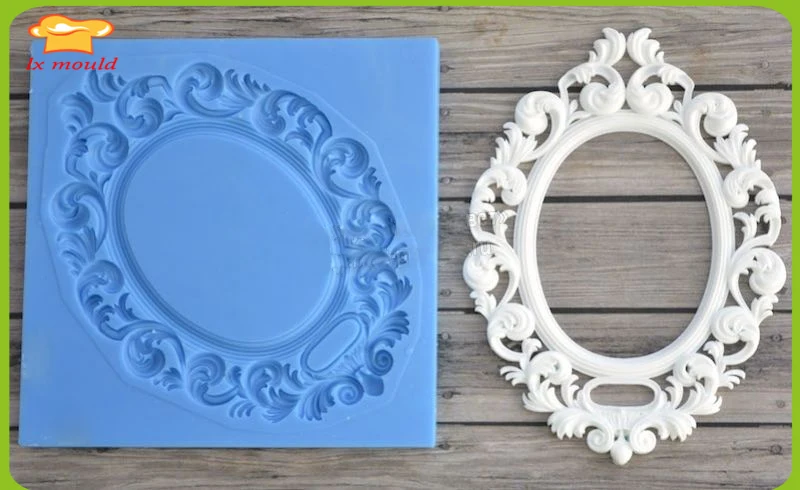 LXYY Moulds Classical flower border frame picture relief biscuit cupcakes fondant silicone mold
LXYY Moulds Classical flower border frame picture relief biscuit cupcakes fondant silicone mold